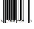 Barcode Image for UPC code 022697752673