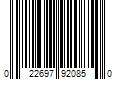 Barcode Image for UPC code 022697920850