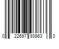 Barcode Image for UPC code 022697938633