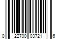 Barcode Image for UPC code 022700037216