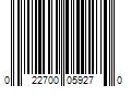 Barcode Image for UPC code 022700059270