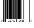 Barcode Image for UPC code 022700106288