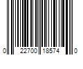 Barcode Image for UPC code 022700185740