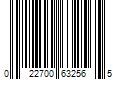 Barcode Image for UPC code 022700632565