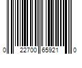 Barcode Image for UPC code 022700659210