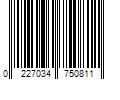 Barcode Image for UPC code 0227034750811