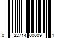 Barcode Image for UPC code 022714000091