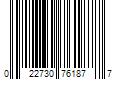 Barcode Image for UPC code 022730761877