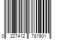 Barcode Image for UPC code 02274127819052