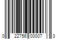 Barcode Image for UPC code 022756000073