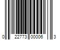 Barcode Image for UPC code 022773000063