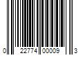 Barcode Image for UPC code 022774000093