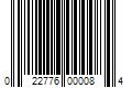 Barcode Image for UPC code 022776000084