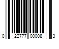 Barcode Image for UPC code 022777000083