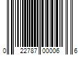 Barcode Image for UPC code 022787000066