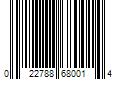 Barcode Image for UPC code 022788680014