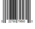 Barcode Image for UPC code 022788795800