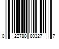 Barcode Image for UPC code 022788803277