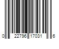 Barcode Image for UPC code 022796170316