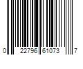 Barcode Image for UPC code 022796610737. Product Name: Vogue International OGX Extra Strength Refreshing + Invigorating Teatree Mint Dry Scalp Treatment  4 oz