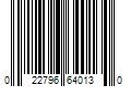 Barcode Image for UPC code 022796640130