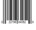 Barcode Image for UPC code 022796640529