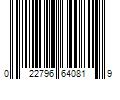 Barcode Image for UPC code 022796640819