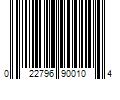 Barcode Image for UPC code 022796900104