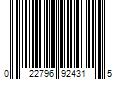 Barcode Image for UPC code 022796924315