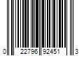 Barcode Image for UPC code 022796924513