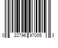 Barcode Image for UPC code 022796970053