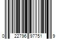 Barcode Image for UPC code 022796977519