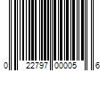 Barcode Image for UPC code 022797000056