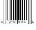 Barcode Image for UPC code 022800000066