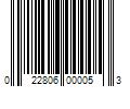 Barcode Image for UPC code 022806000053