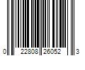 Barcode Image for UPC code 022808260523