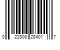 Barcode Image for UPC code 022808284017