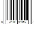 Barcode Image for UPC code 022808353157