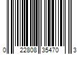 Barcode Image for UPC code 022808354703