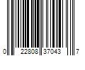 Barcode Image for UPC code 022808370437