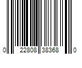 Barcode Image for UPC code 022808383680