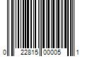 Barcode Image for UPC code 022815000051