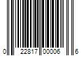 Barcode Image for UPC code 022817000066