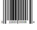 Barcode Image for UPC code 022833000064