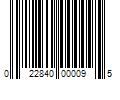 Barcode Image for UPC code 022840000095