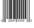 Barcode Image for UPC code 022847000098