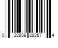 Barcode Image for UPC code 022859282574