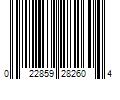 Barcode Image for UPC code 022859282604