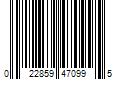 Barcode Image for UPC code 022859470995