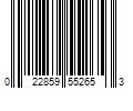 Barcode Image for UPC code 022859552653